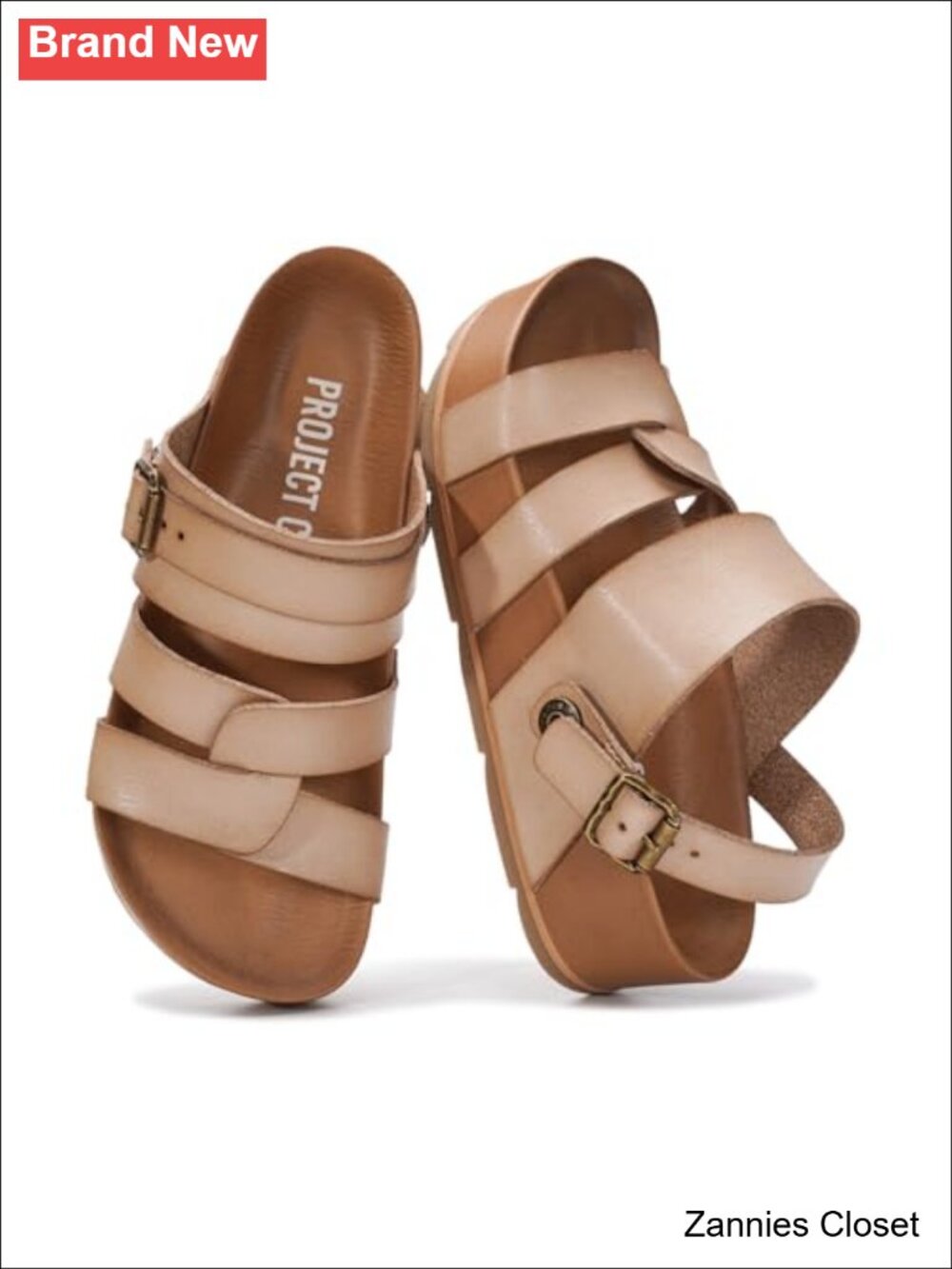 ✨Project Cloud Women's Strappy Platform Wedge Sandals Plush Insole